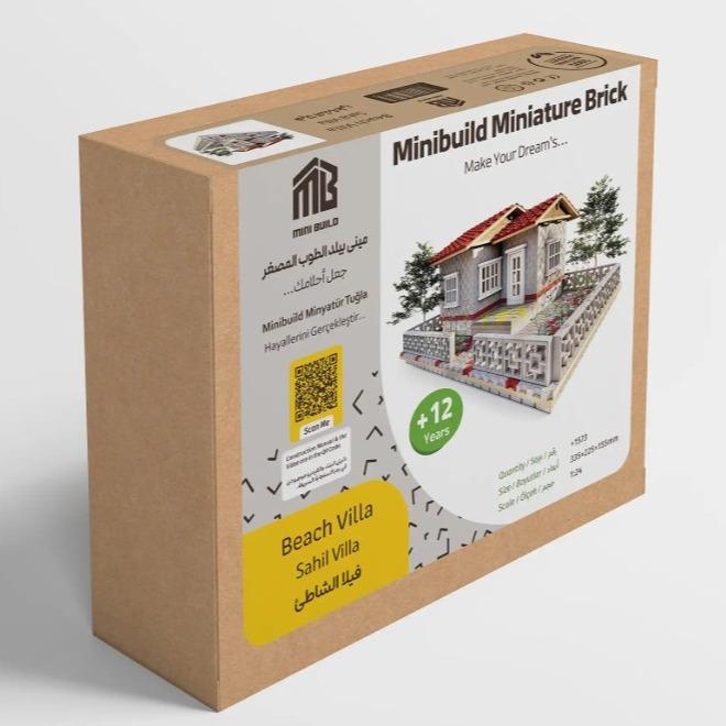 ساختنی ویلا ساحلی مینیاتوری MINI BUILD Beach villa